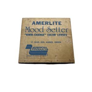 Amerlite Mood Setter Kwik Change Color Lenses Lt. Blue, Red, Amber, Green Americ